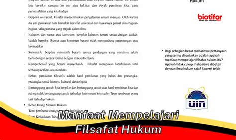 Temukan Manfaat Praktis Mempelajari Filsafat Hukum Yang Jarang