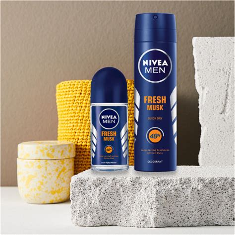 Nivea Men Fresh Musk Roll On 50ml Clicks