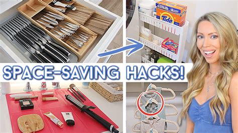 12 Genius Space Saving Storage Hacks For Your Entire Home Youtube