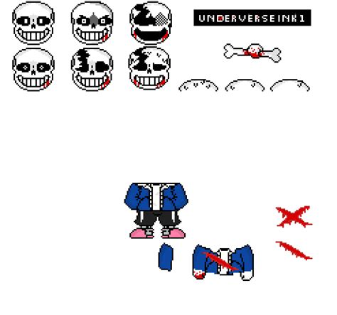 Pixilart LAST BREATH SPRITE SHEET By Underverseink1