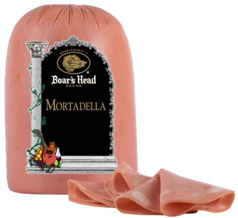 Boars Head Mortadella Fresh Sliced Deli Meat 1 Lb Harris Teeter