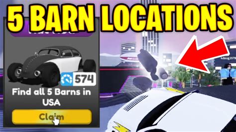 How To Get ALL 5 BARN LOCATIONS In DRIVE WORLD EVENT Roblox WEEKLY