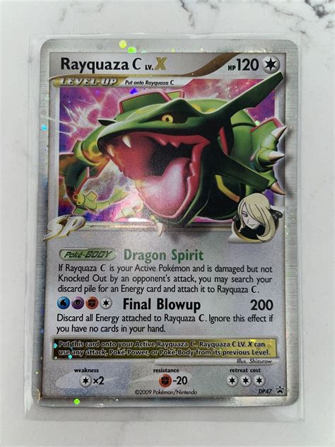 Pokemon Cards Level X Rayquaza