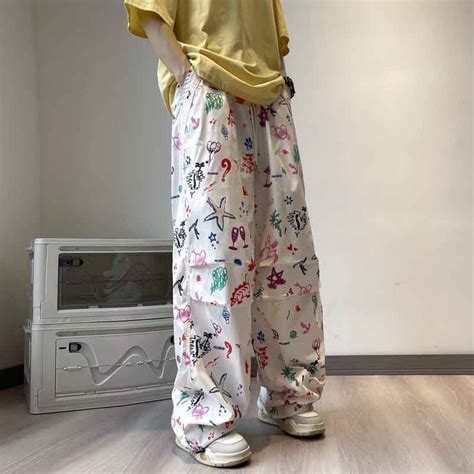 Vintage Graffiti Cargo Pants Helloice Apparel