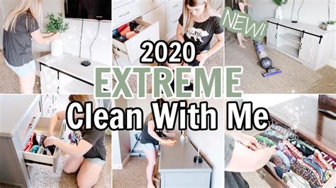 Extreme Clean With Me Ultimate Cleaning Motivation Declutter