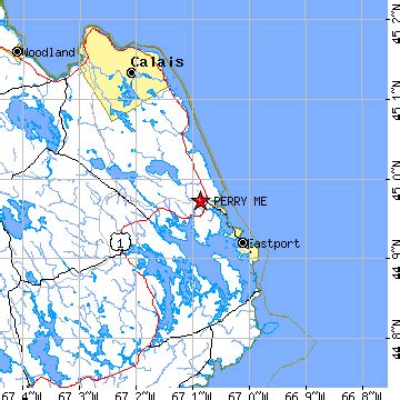 Perry, Maine (ME) ~ population data, races, housing & economy