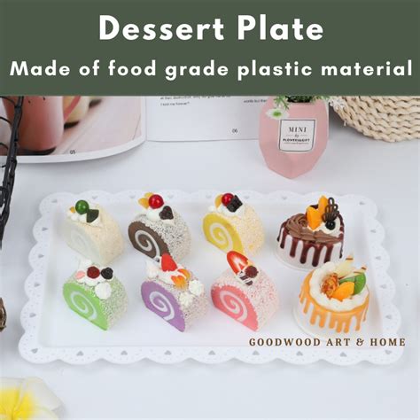 Dessert Plate Cake Stand Serving Tray High Tea Set Party Tray Picnic