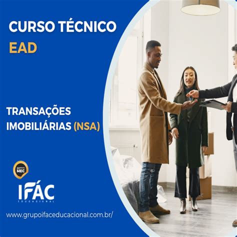 Curso de CURSO TÉCNICO EM TRANSAÇÕES IMOBILIÁRIAS NSA em IFÁC