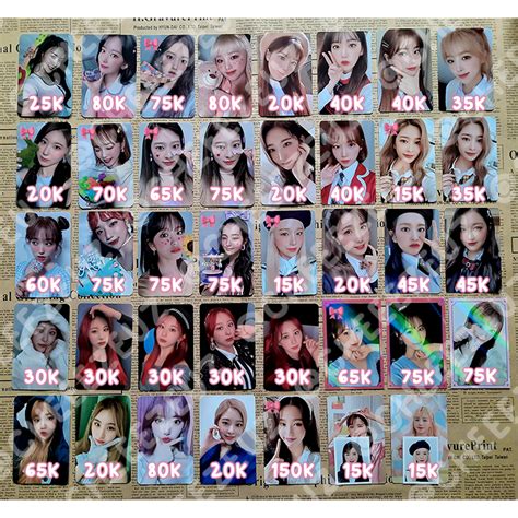 Jual Official Photocard Izone Iz One Oneiric Diary Od Secret Diary Sd