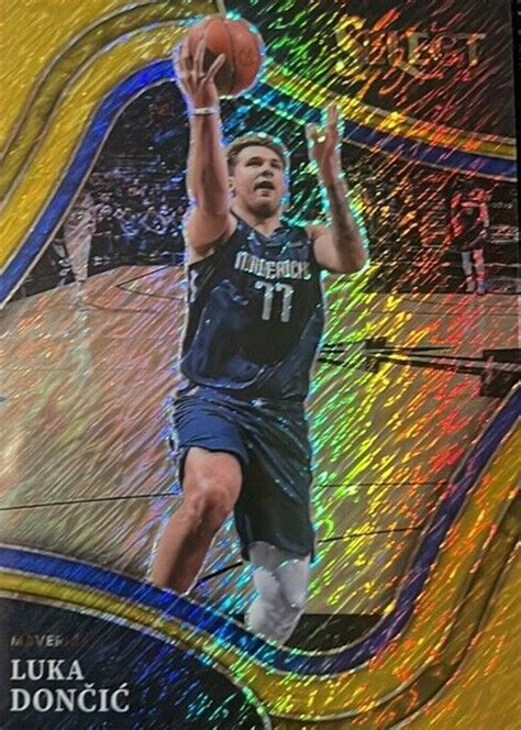 Luka Doncic Select Courtside Gold Shimmer Price Guide