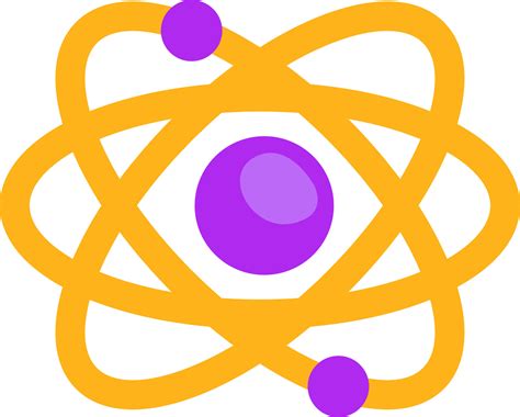 Science atom, illustration, vector on a white background. 13852849 ...