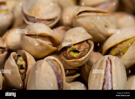 Macro of some pistachios Stock Photo - Alamy