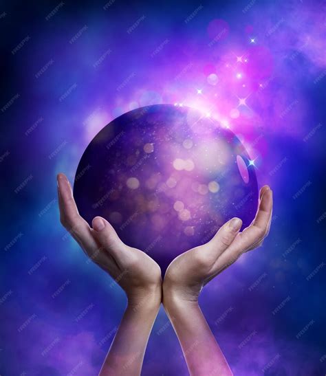 Premium Photo Concept Of Karma Woman Holding Image Of Sphere And