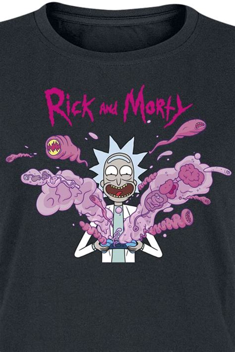 Rick Explosion Rick And Morty T Shirt Manches Courtes Emp