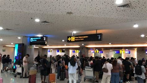 Penerbangan Di Bandara Ngurah Rai Bali Terdampak Akibat Cuaca