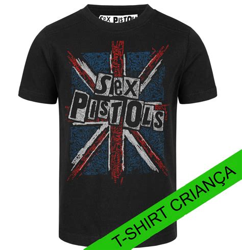 Sex Pistols Union Jack Youth Tshirt Unkind Merchandise Oficial