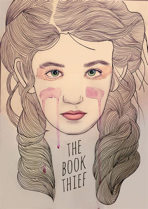 Acuarela De Liesel Meminger The Book Thief Fan Art Books