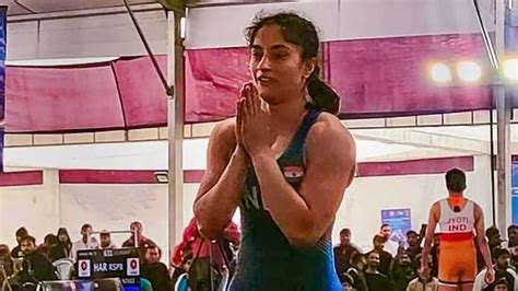 Vinesh Wins A Mega Battle Secures Quota Spot For Paris Olympics