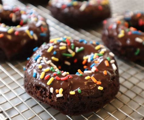 Baked Chocolate Donut Recipe - Eat Dessert First