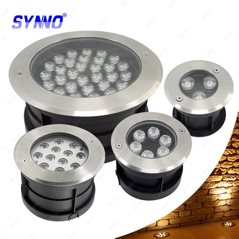 3w Led Underground Light Lamps Outdoor Buried Recessed Floor Lamp Waterproof Ip67 Landscape