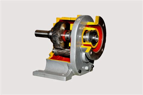 Inline Helical Gear Box Cross Section Maxpowergears