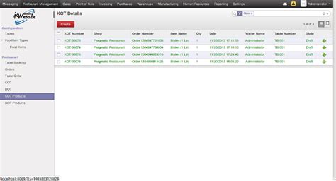 Open ERP Restaurant Management Software | Open Source Restaurant ... 