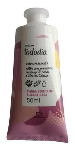 Crema Para Manos Mora Roja Y Jabuticaba Natura Tododia