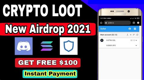 Get Free 100 New Airdrop UFO Token Solana Exchange Sol Tokens