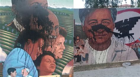 Cesar Chavez Mural Defaced | ACI25