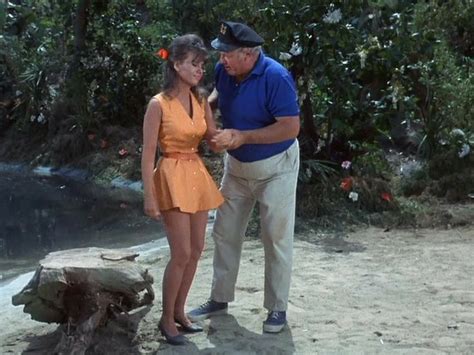 Dawn Wells And Alan Hale Jr Island Television Show Gilligans Island