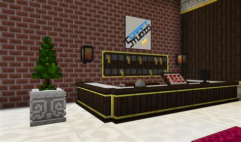 Minecraft Reception Desk