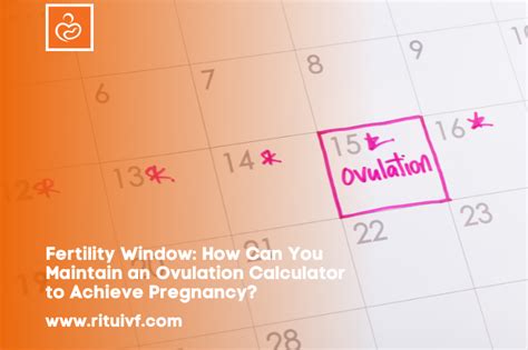 Fertility Window How Can You Maintain An Ovulation Calculator