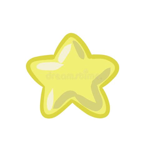 Vector Yellow Star. Asterisk Icon Stock Vector - Illustration of vector ...