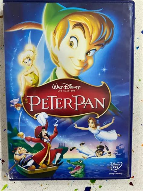 Peter Pan Dvd Walt Disney Los Clasicos Espa Ol Latino Ingles