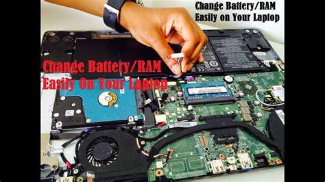 How To Replace Non Removable Battery RAM Of Any Laptop Acer Aspire E