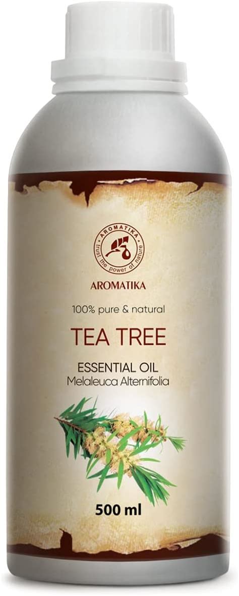 Aceite Esencial de Árbol de Té 500ml Melaleuca Alternifolia