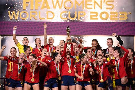 Spanien Gewinnt Fu Ball Weltmeisterschaft Der Frauen