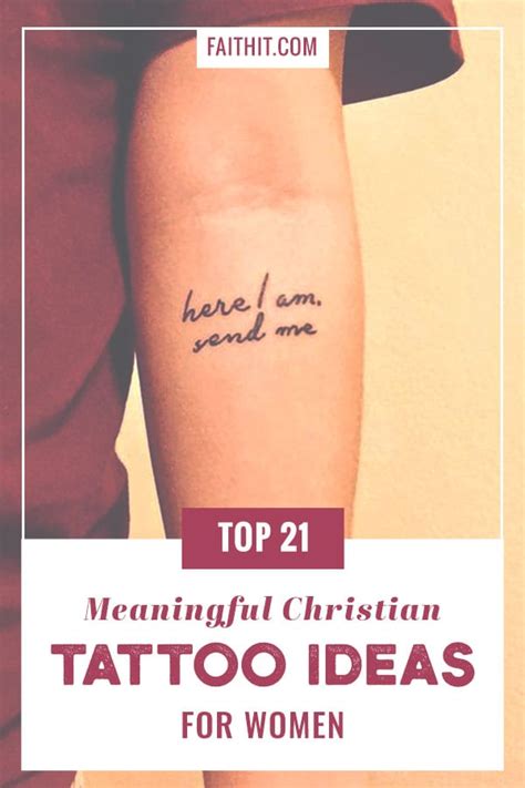 Show Your Faith With These 23 Inspiring Christian Tattoo Ideas For Women