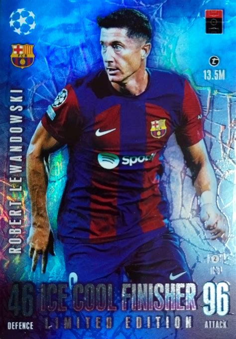 Topps Match Attax Extra Limited Ice Cool Finisher Lewandowski