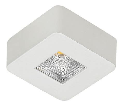 Opus Spot Led Sobrepor Quadrado W K Bivolt Hm Ilumatel