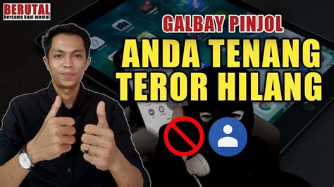 Cara Menghentikan Teror Pinjol Solusi Galbay 2023 YouTube