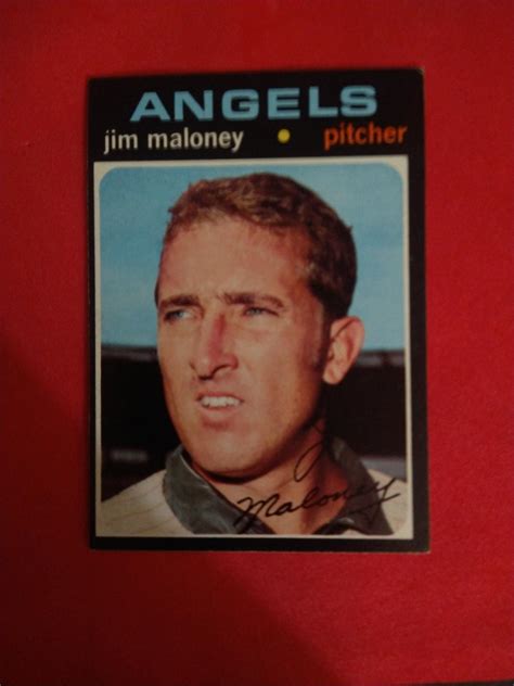 Jim Maloney Ungraded 1971 Topps