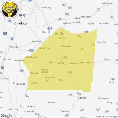 Severe Thunderstorm Watch Issued