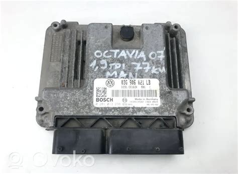 03G906621LB Skoda Octavia Mk2 1Z Calculateur Moteur ECU 273 60 OVOKO