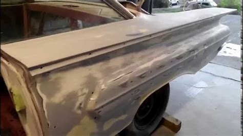 1960 Chevrolet Impala Body Work Scene Video 5 YouTube