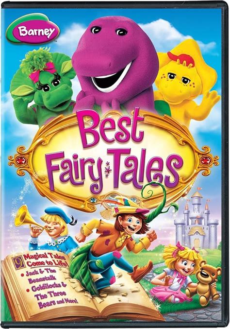 Barney Best Fairy Tales Dvd Amazonca Carey Stinson Dean Wendt