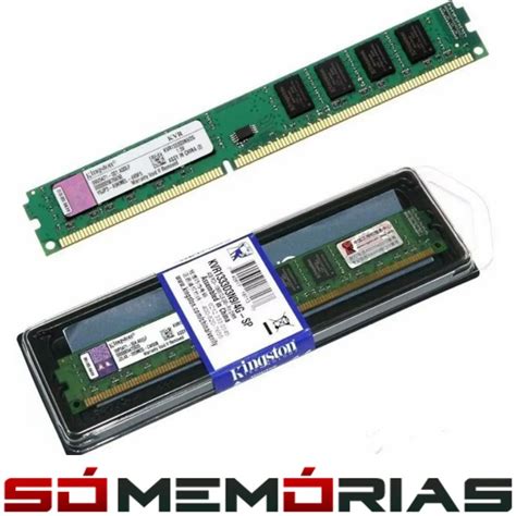 Só Memórias Memórias Ram Mais Barata Do Brasil Memória Ram Kingston 4gb Ddr3 1333mhz