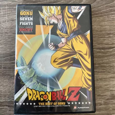 Dragon Ball Z Best Of Goku Top Uncut Fights Dvd Eur Picclick Fr