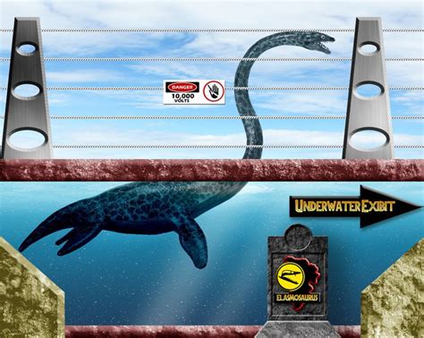 Jurassic Park Elasmosaurus Tank By Onipunisher On Deviantart Animales