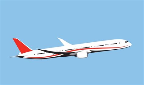 Boeing 787 Drawing: Over 2 Royalty-Free Licensable Stock Vectors ...